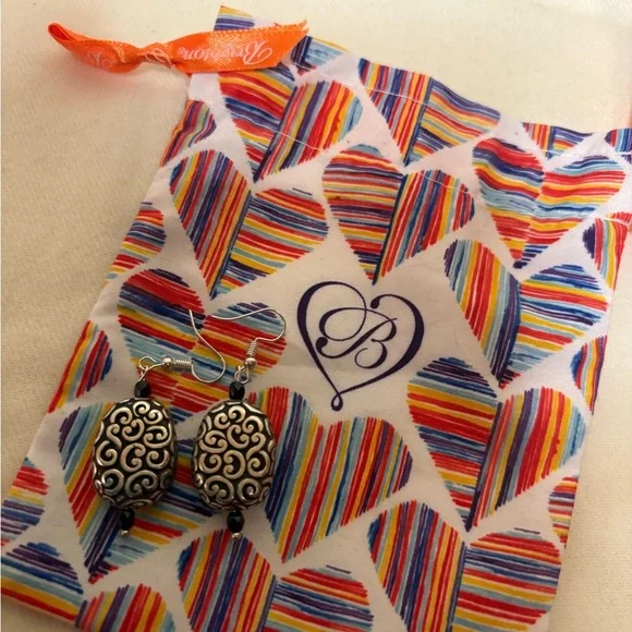 Brighton Earrings with Colorful Heart Pouch - Picture 5 of 14